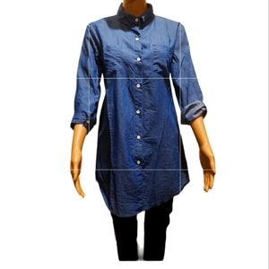 Chambray Denim Blue Tunic